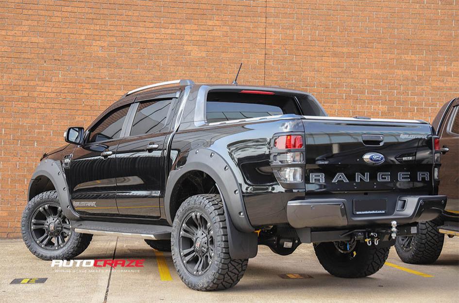 FORD RANGER MONSTER XD MATTE BLACK